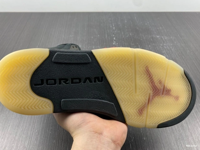 Cheap TBK Gore-Tex Air Off Jordan 5 DR0092-001 Noir 0726